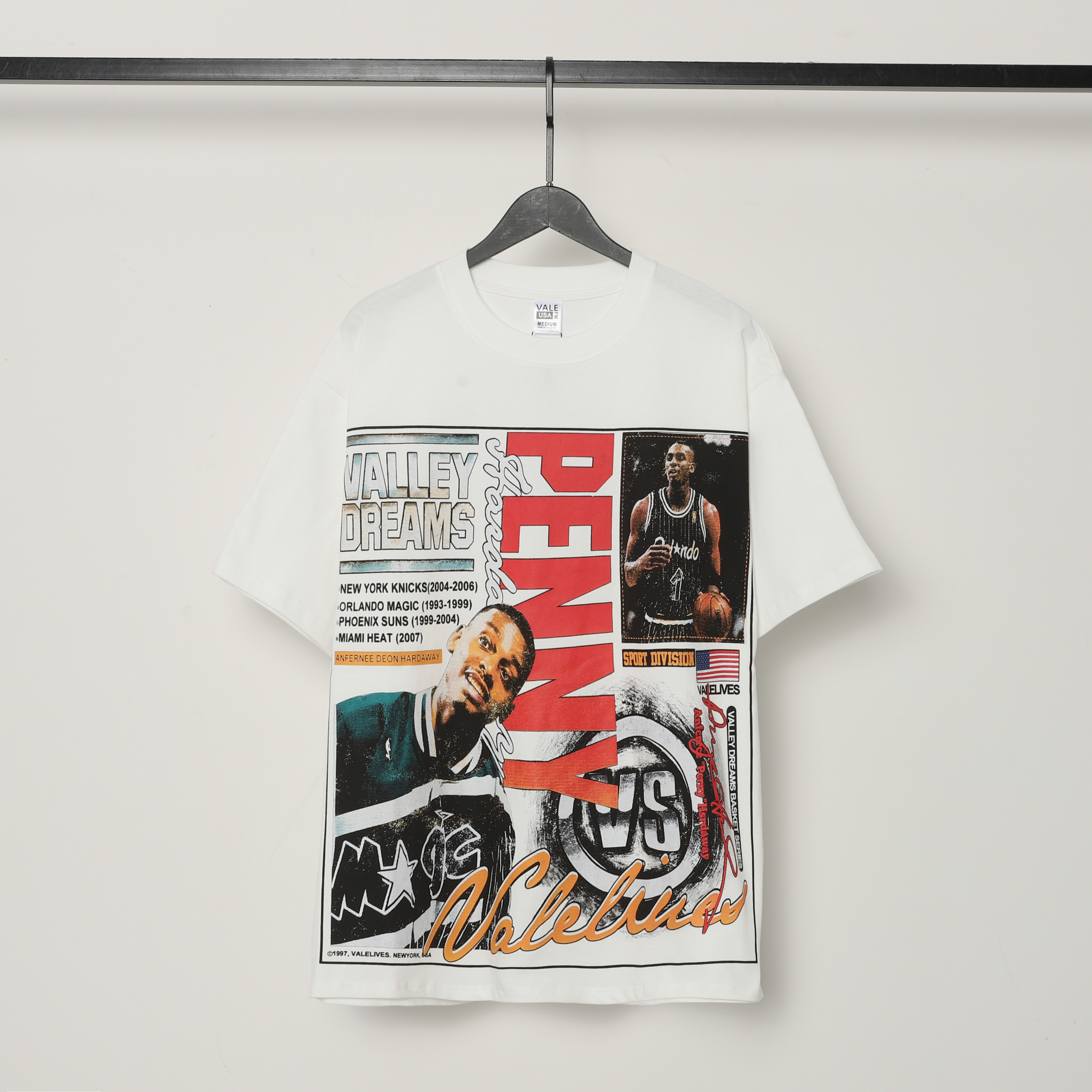 New arrival pure cotton white tee