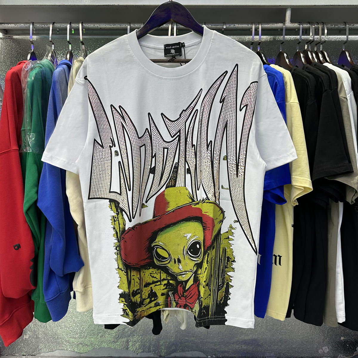 New arrival Ranger Rhinestone cotton tee