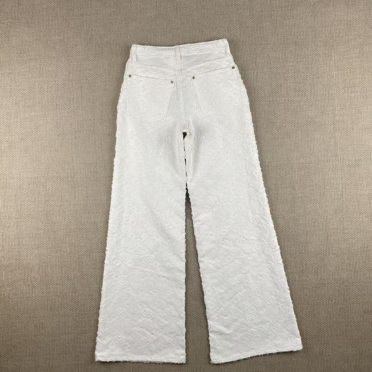 New arrival full logo print jeans g
