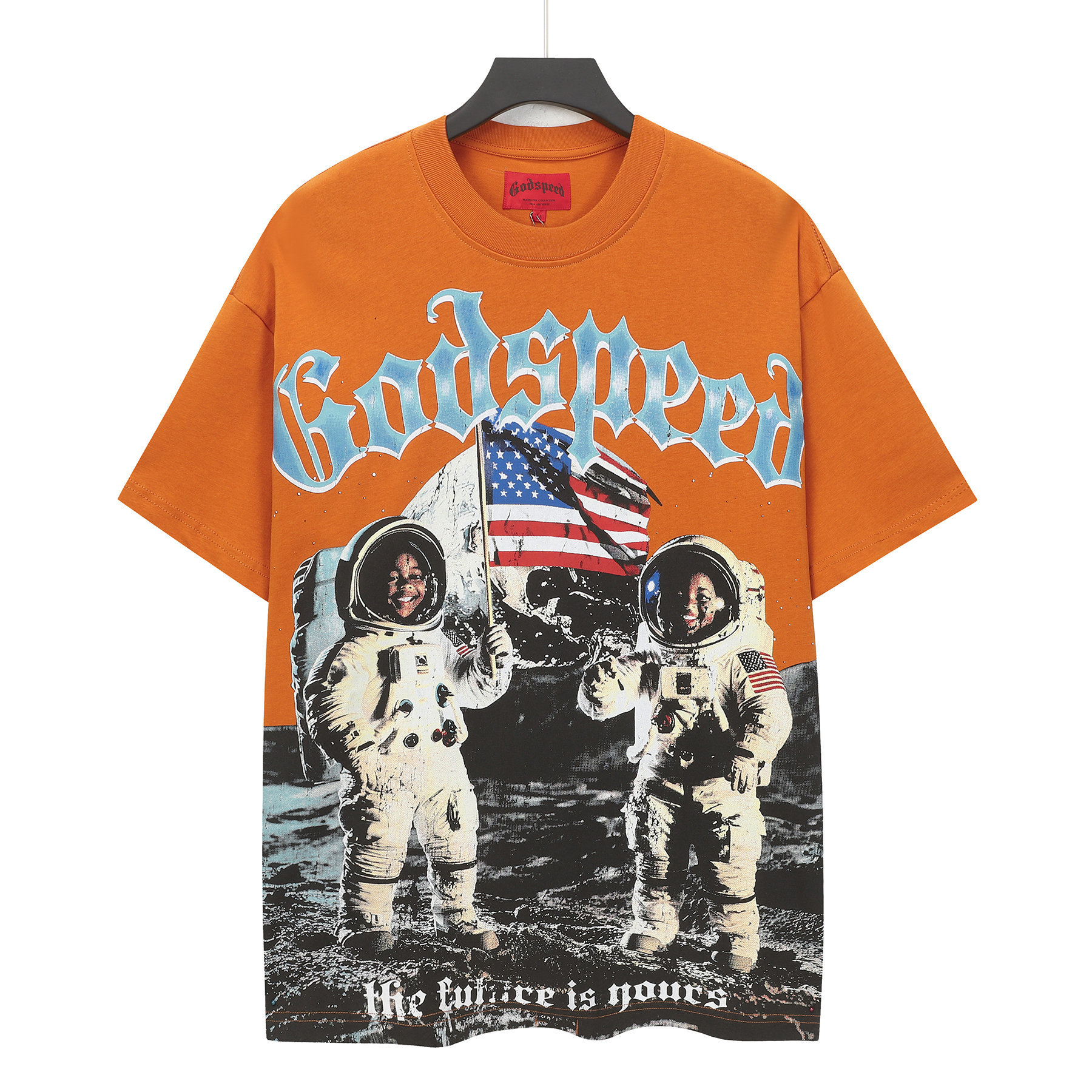New arrival moon landing cotton tee