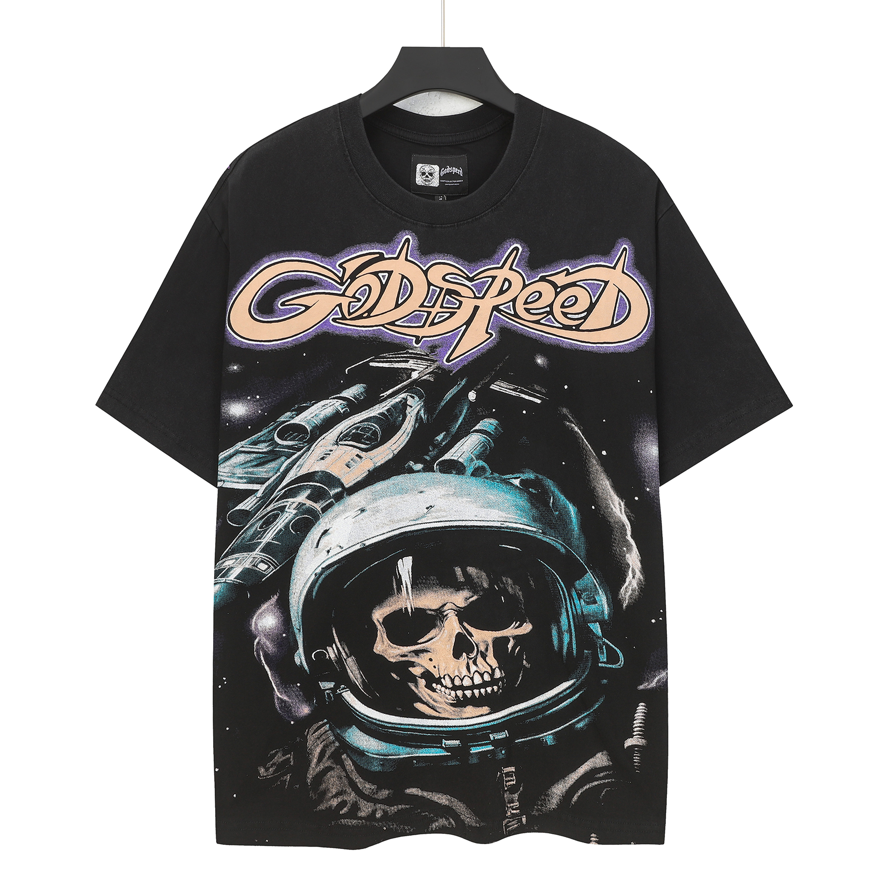New arrival astronaut helmet cotton tee