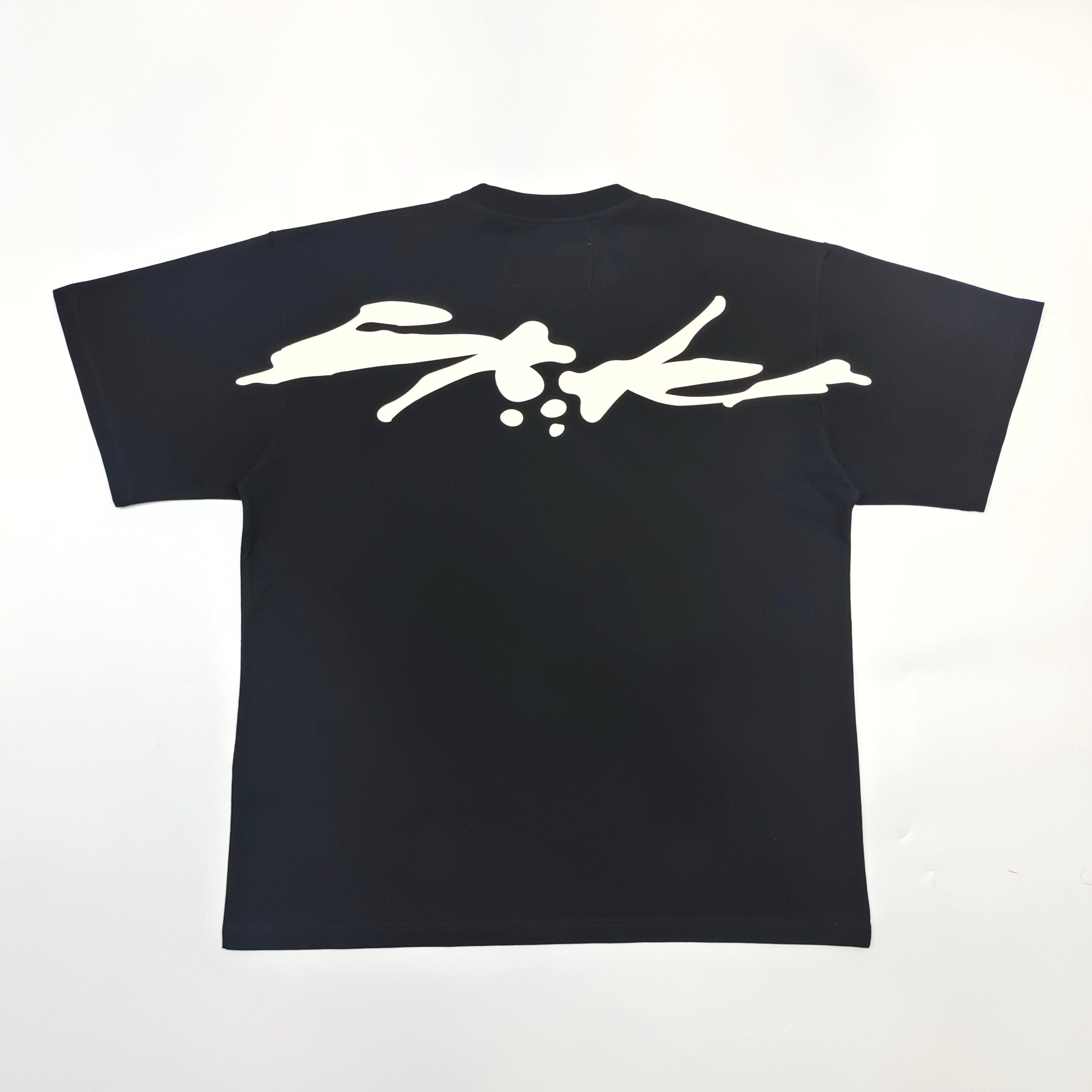 1:1 New released washing black spider tshirt