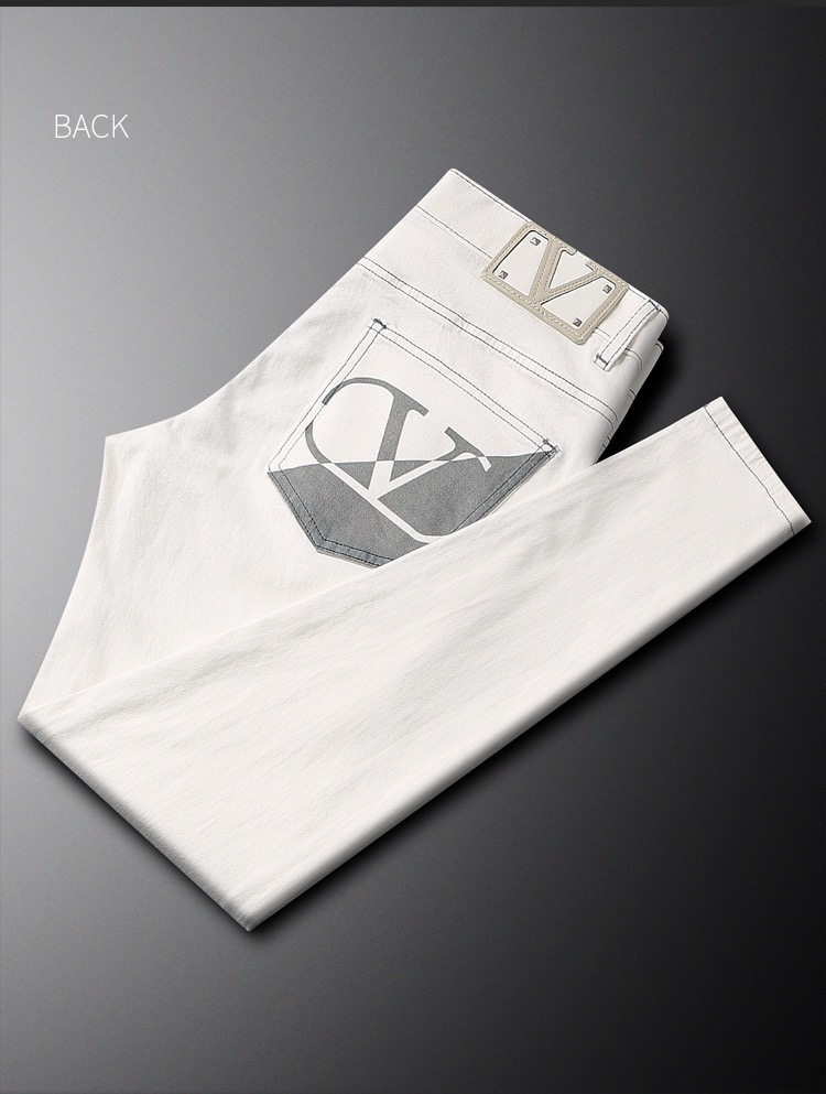 New arrival white jeans