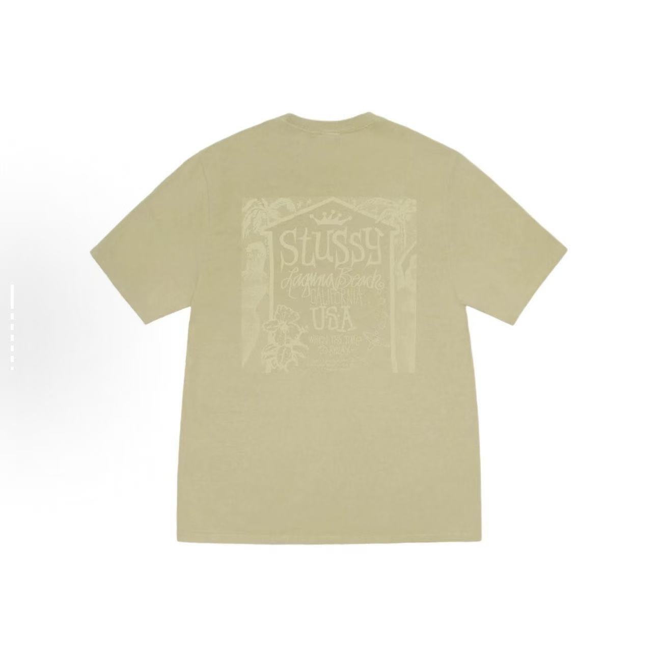 New arrival seaside villa graffiti cotton tee