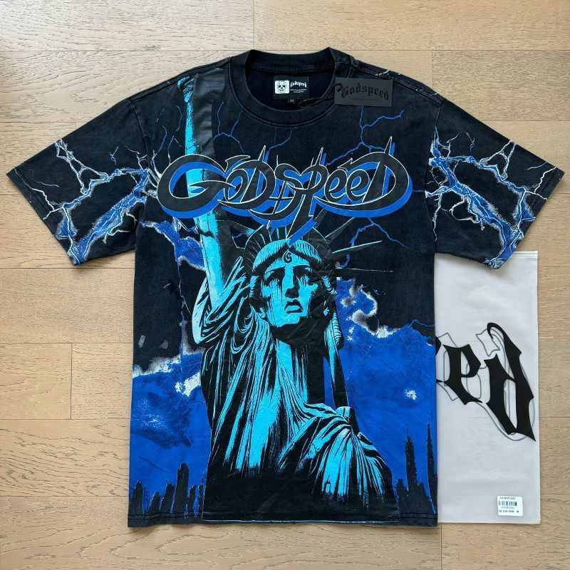 Washing blue with black tshirt