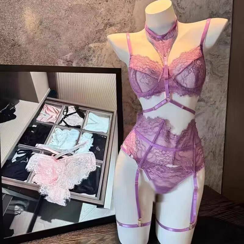 Purely seductive lace lingerie