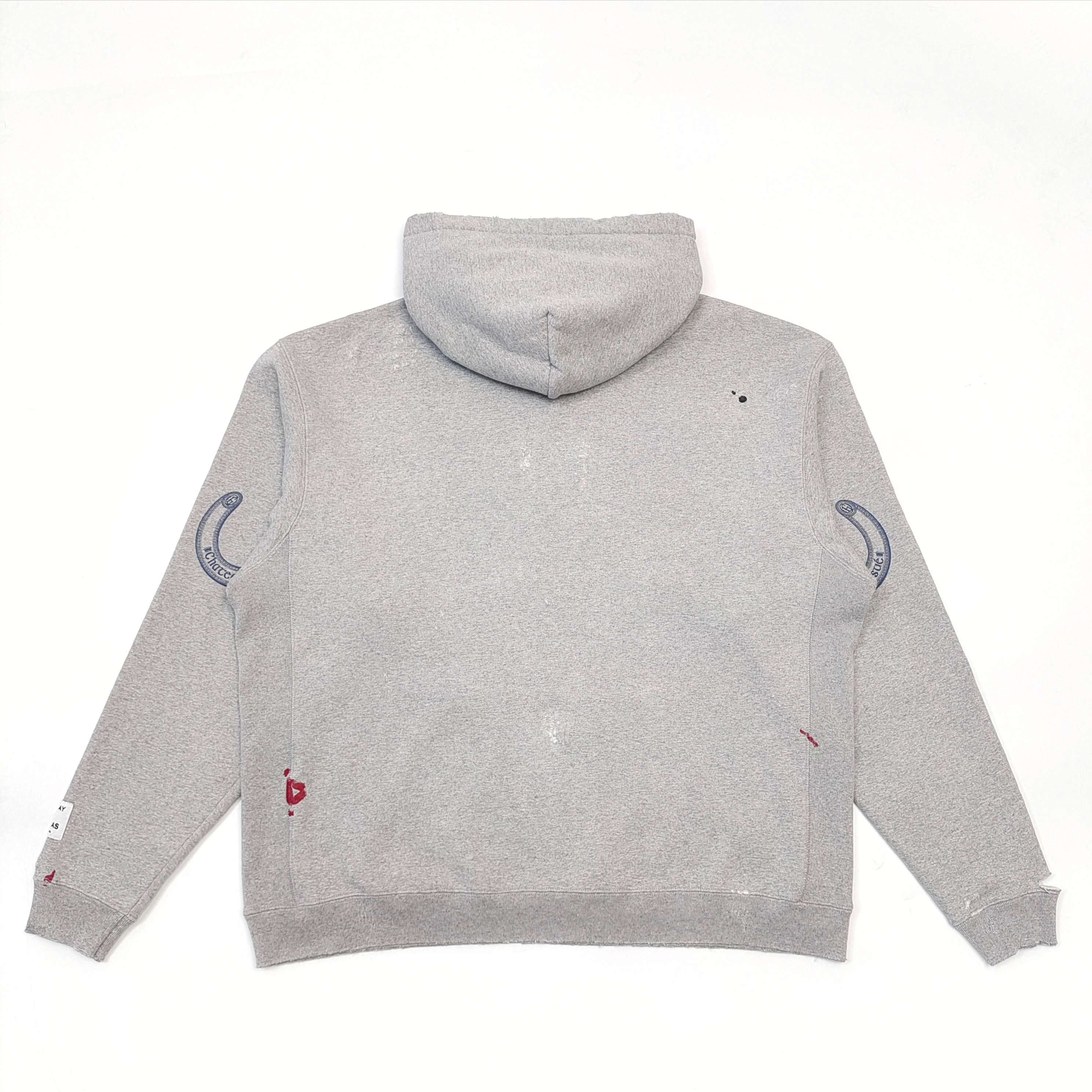 1:1 New washing grey hoodie