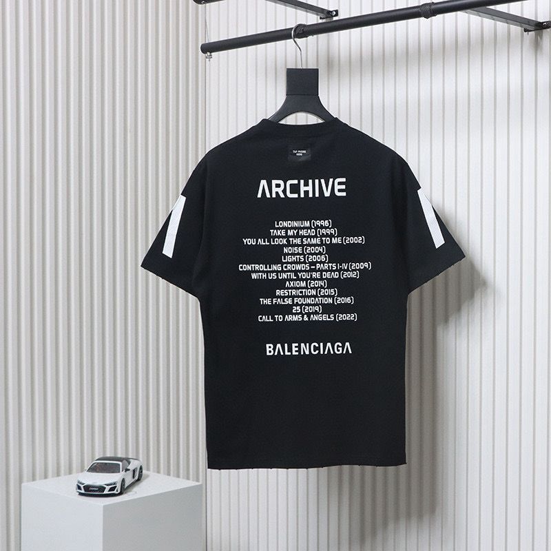 1:1 New arrival black tshirt