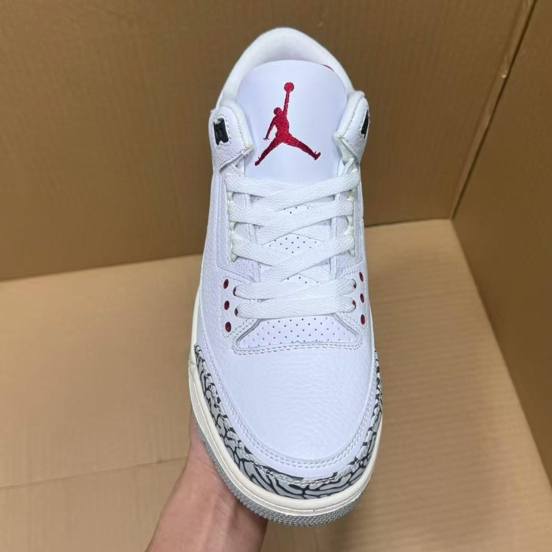 1:1 New arrival Air Jordan 3 White Cement