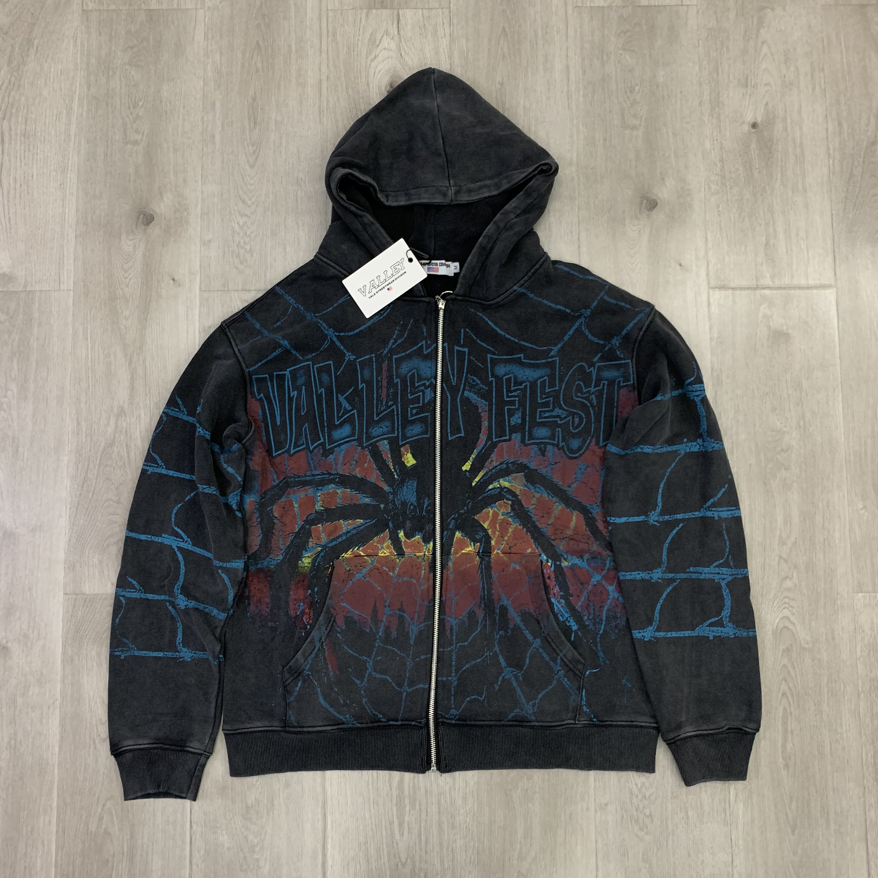 Vale Big Widow Zip Up Hoodie