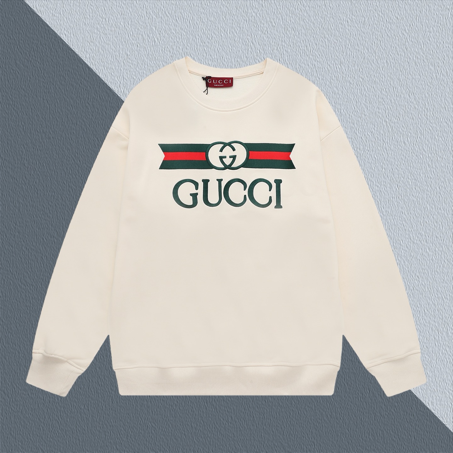 Super classic embroidered multi-color logo hoodie
