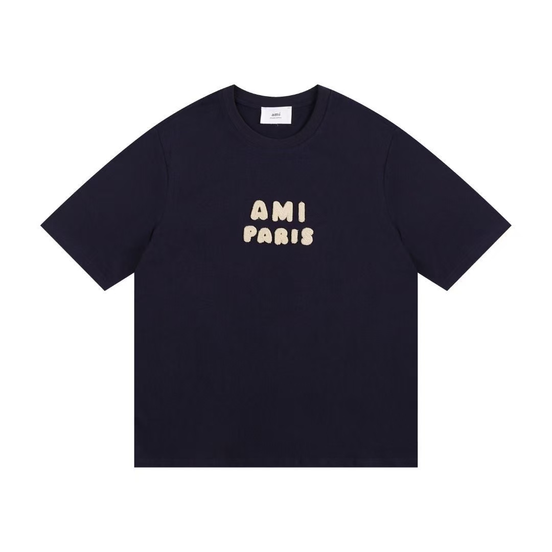 New arrival cotton tee Embroidered letters