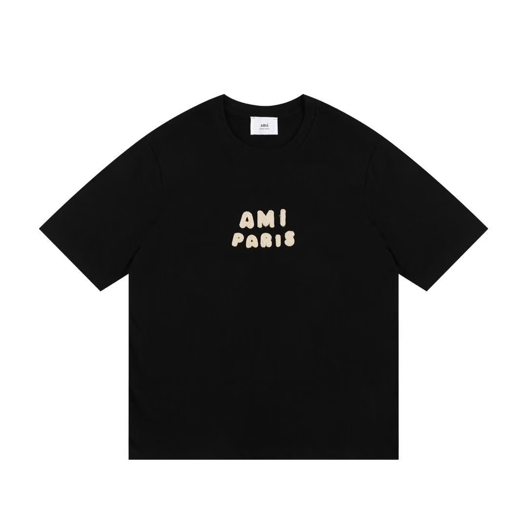 New arrival cotton tee Embroidered letters