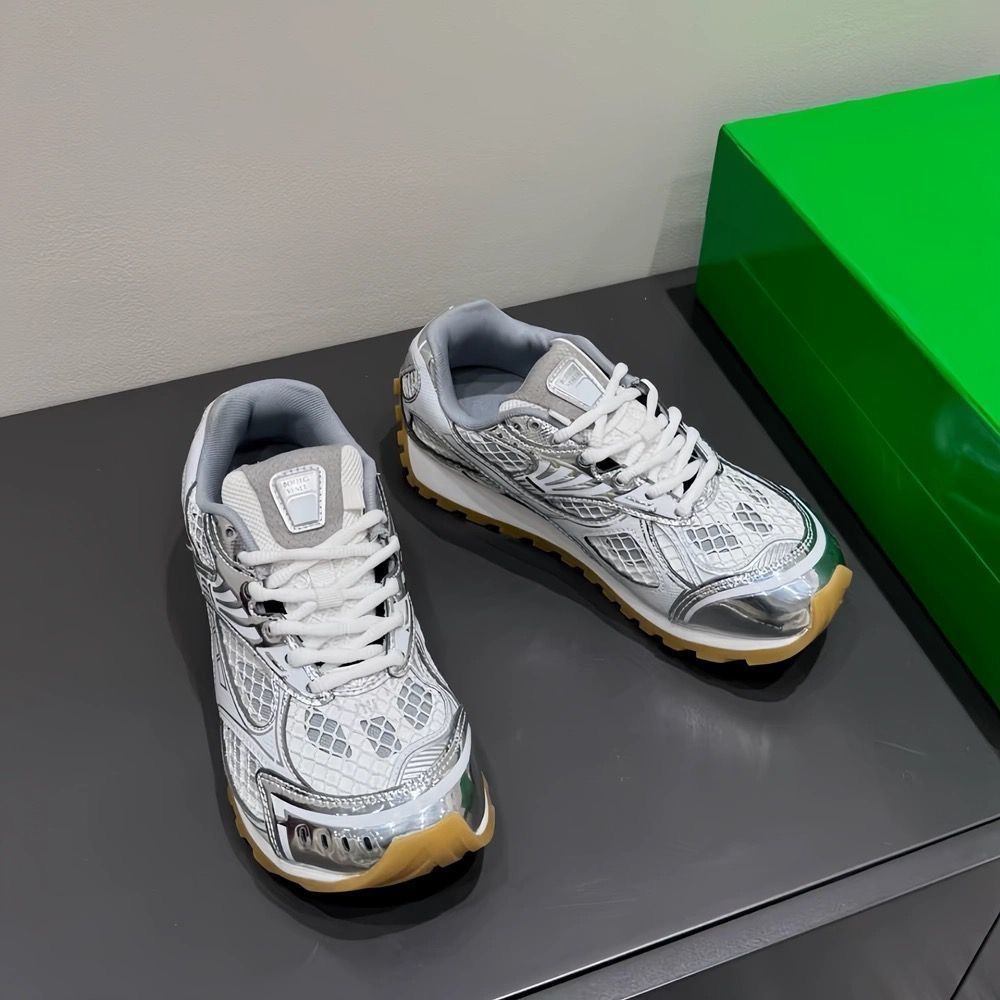 New arrival silver color BV sneaker