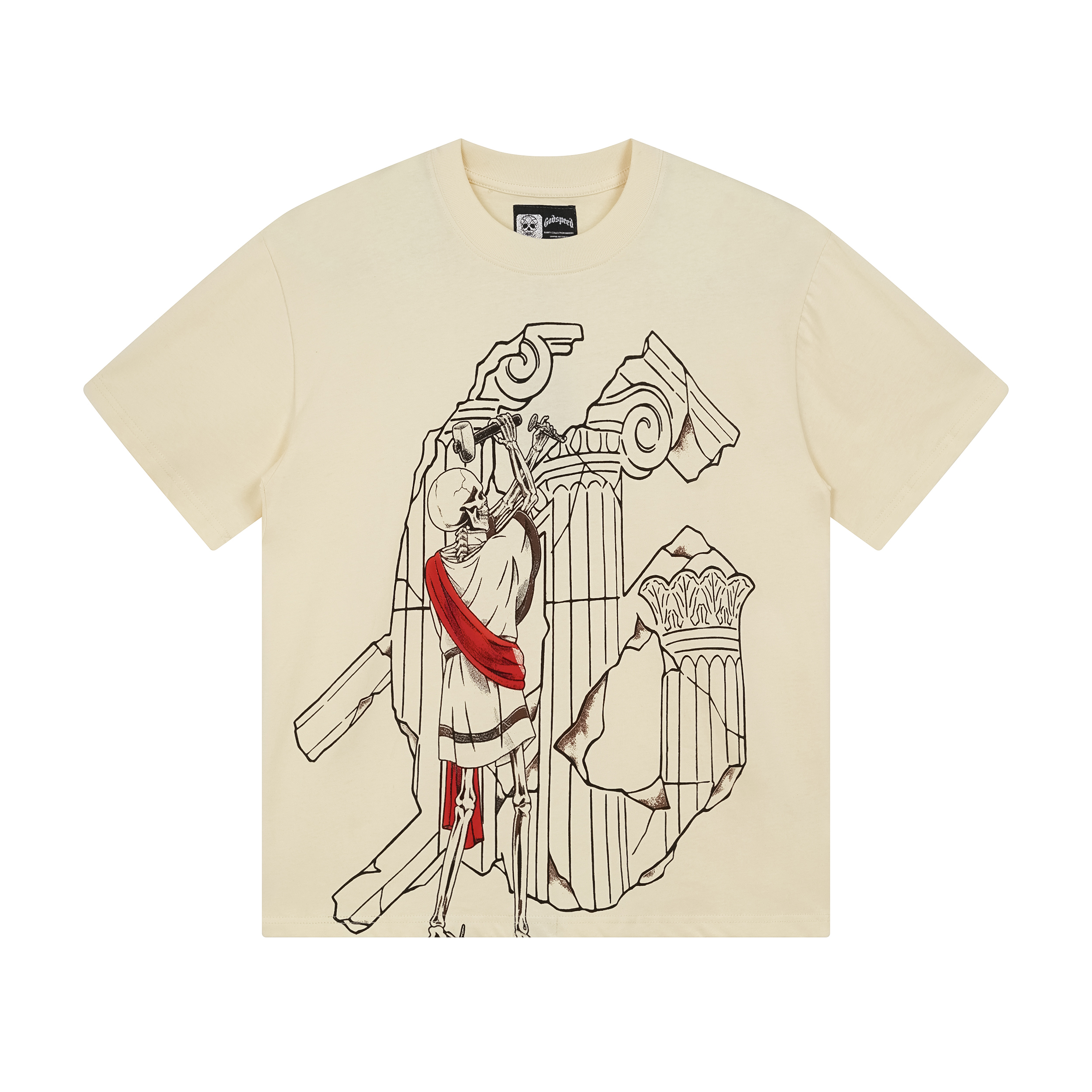 New arrival Simple cotton painting cotton tee