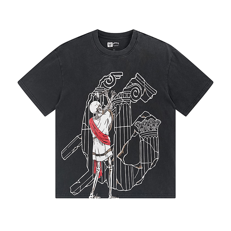 New arrival Simple cotton painting cotton tee