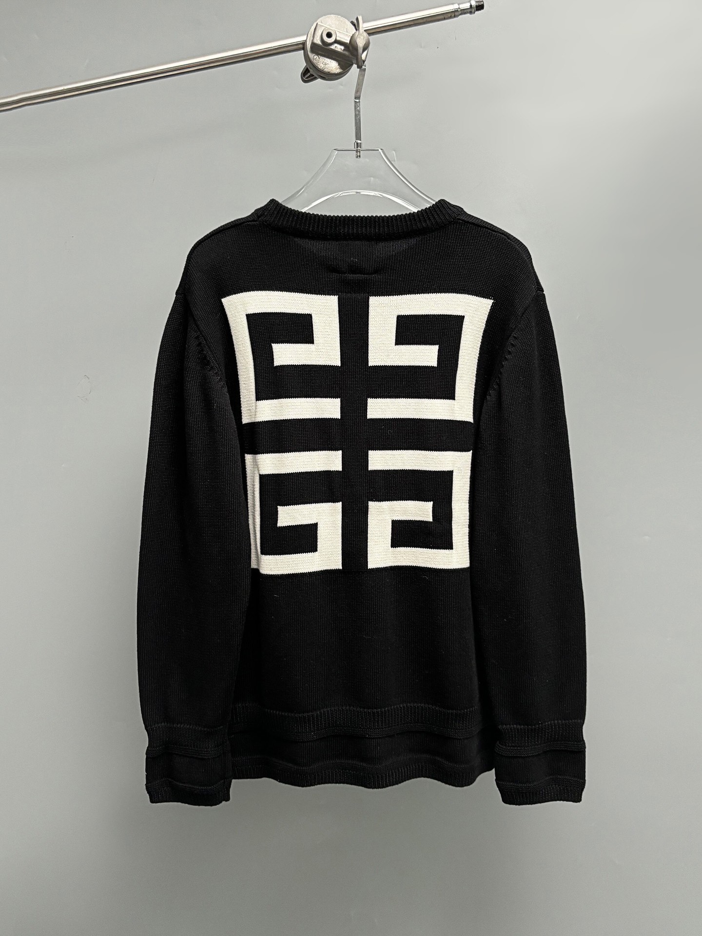 new arrival classic jacquard knitted sweater