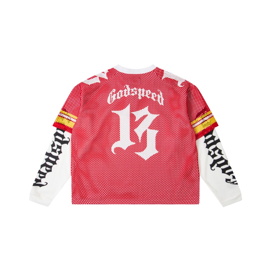 New arrival godspeed Mesh long-sleeved jersey