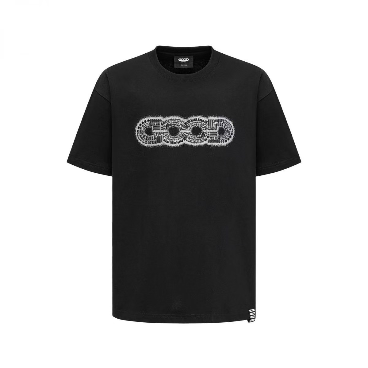 new arrival Fragmented broken metal cotton tee
