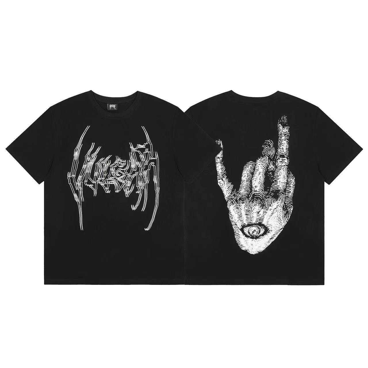 new arrival revenge Graffiti printed  cotton T-shirt