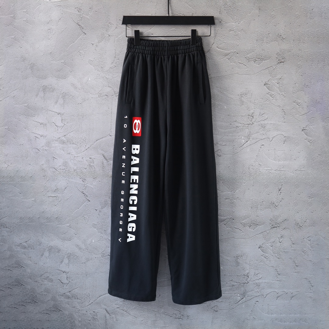 8B Printed Letter Sweatpants