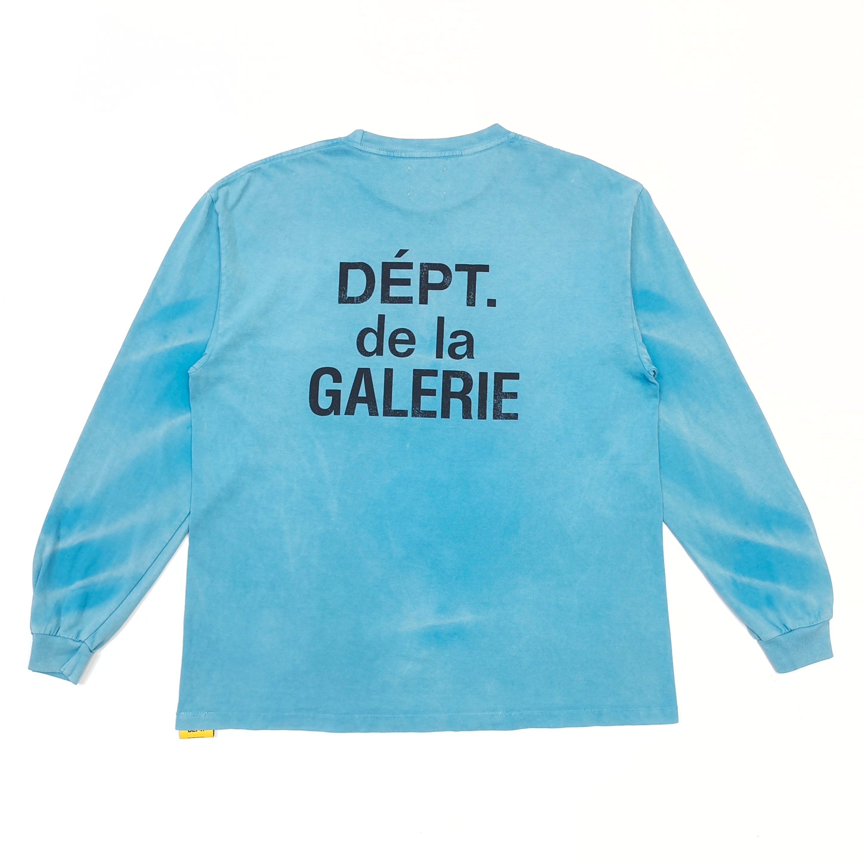 Gradient washable material printed sweatshirt