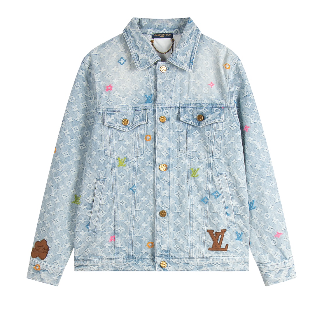 New arrival vintage washed denim cut cotton jacket