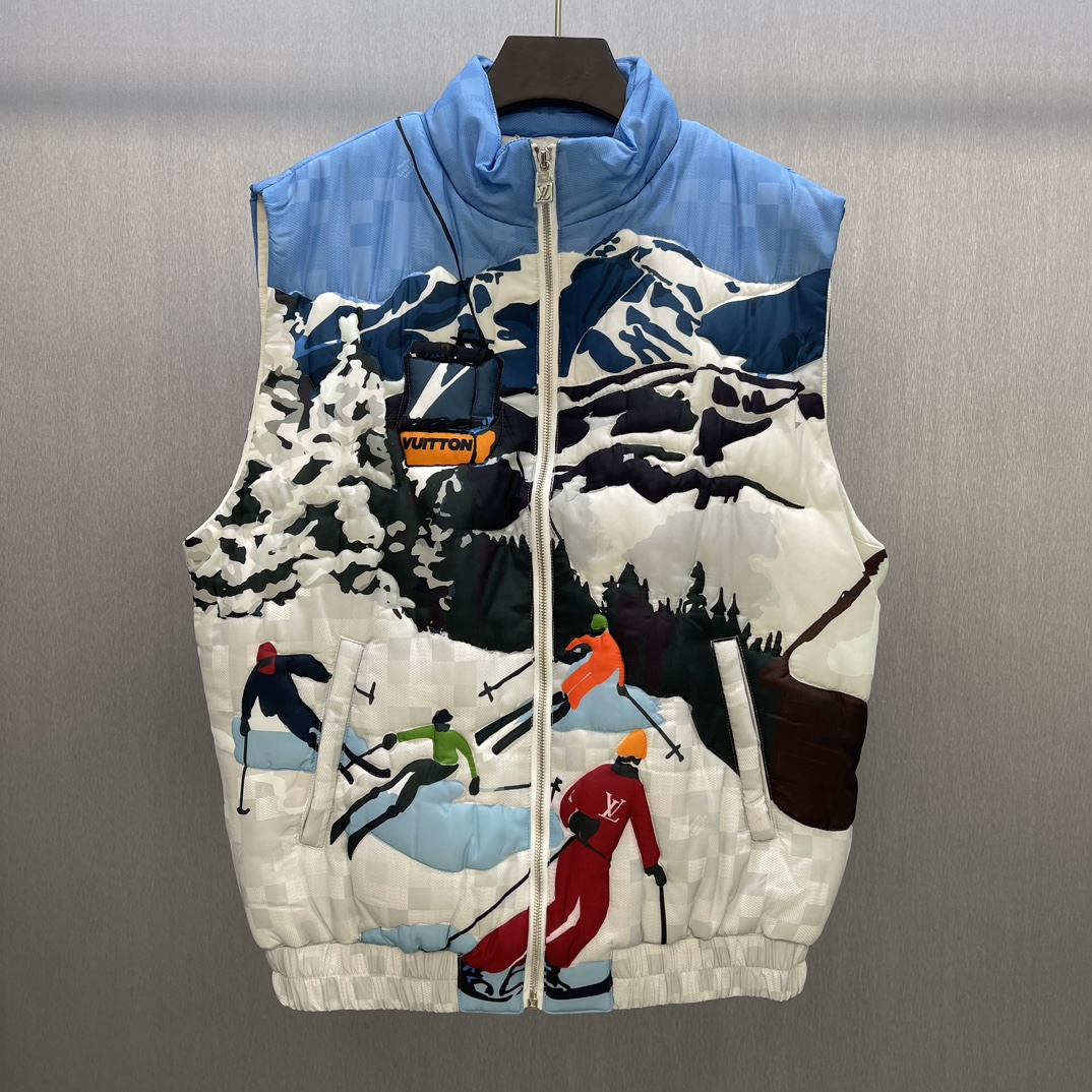 Snow Mountain vest down jacket