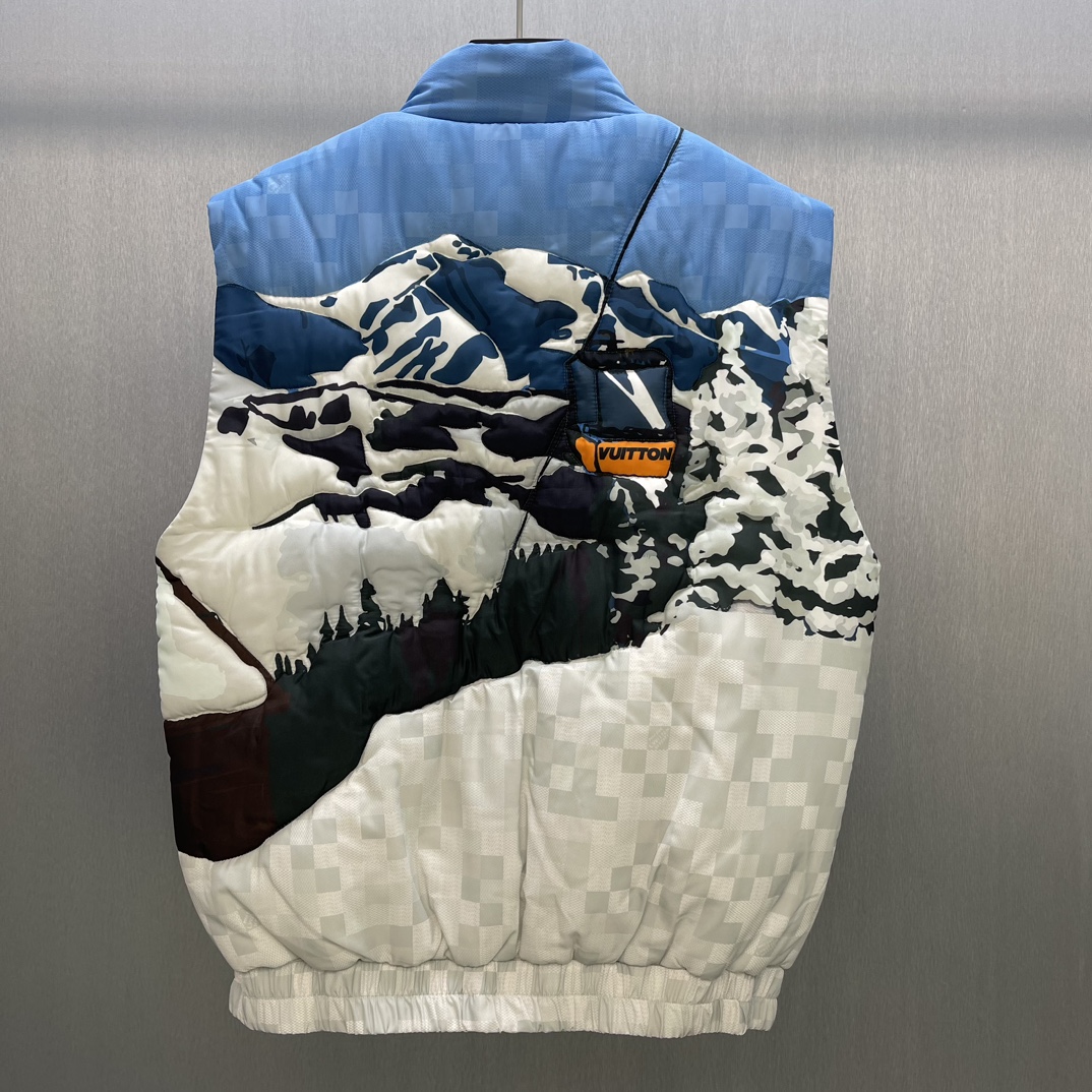 Snow Mountain vest down jacket