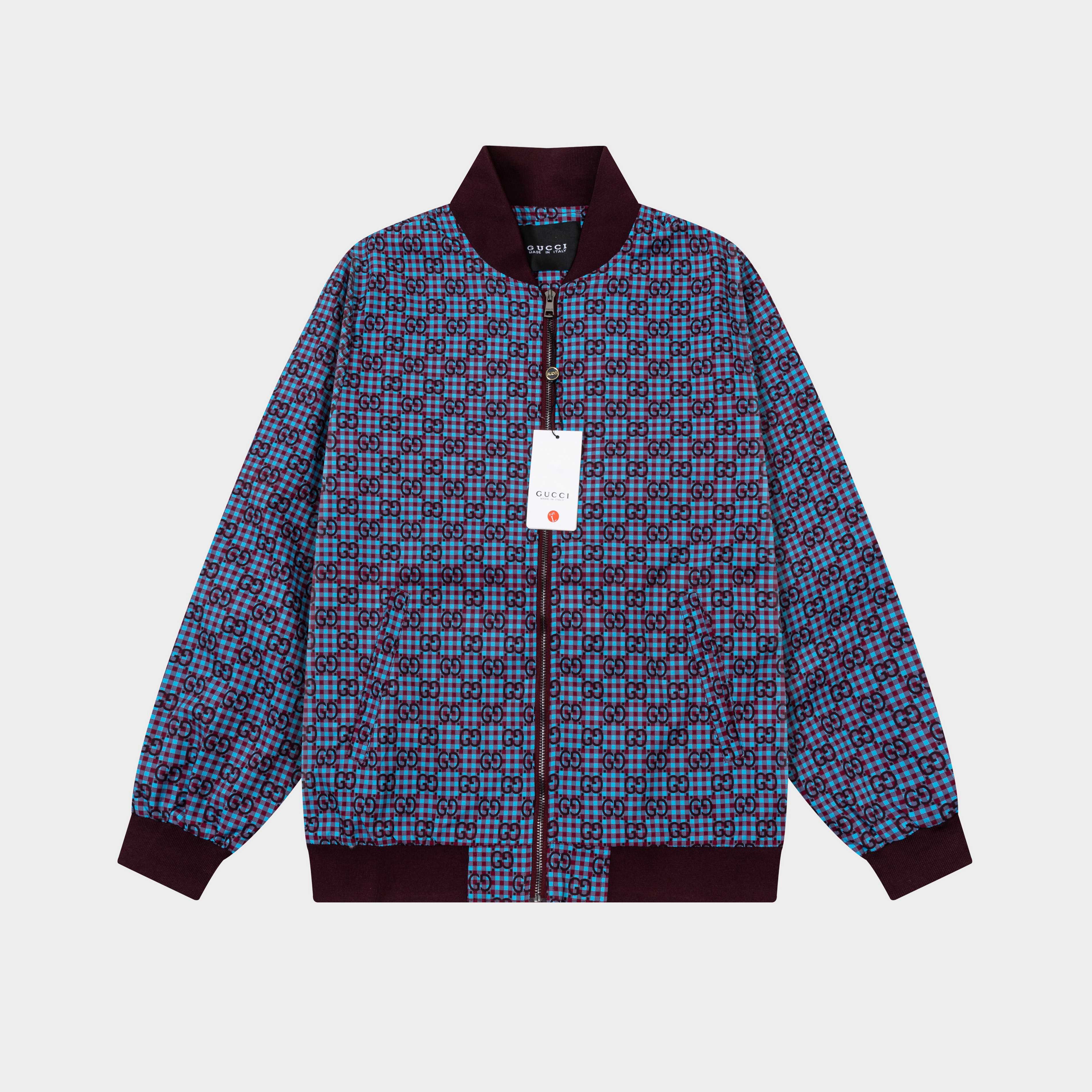 New high-quality blue jacket for autumn and winter