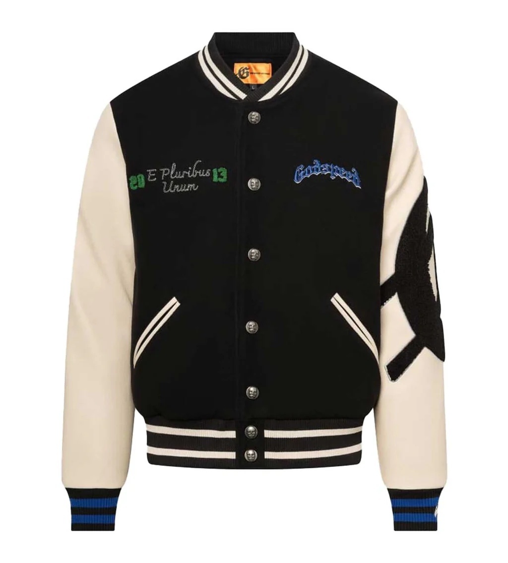 1:1 GODSPEED 2 horses print Padded jacket