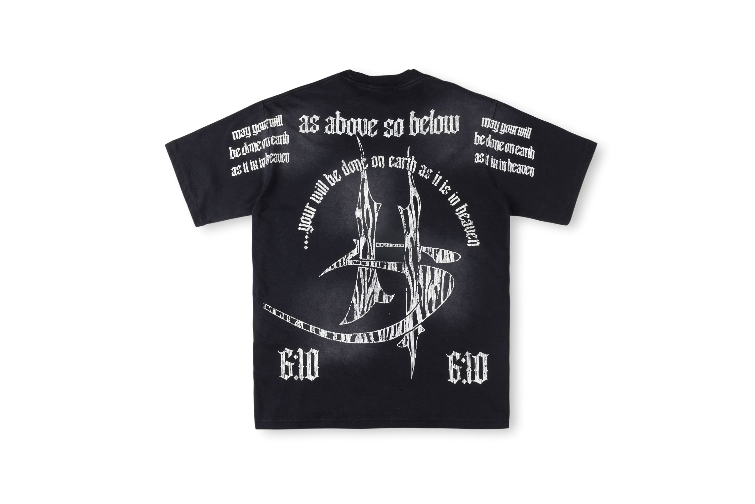 streetwear printed pure cotton short T-shirt