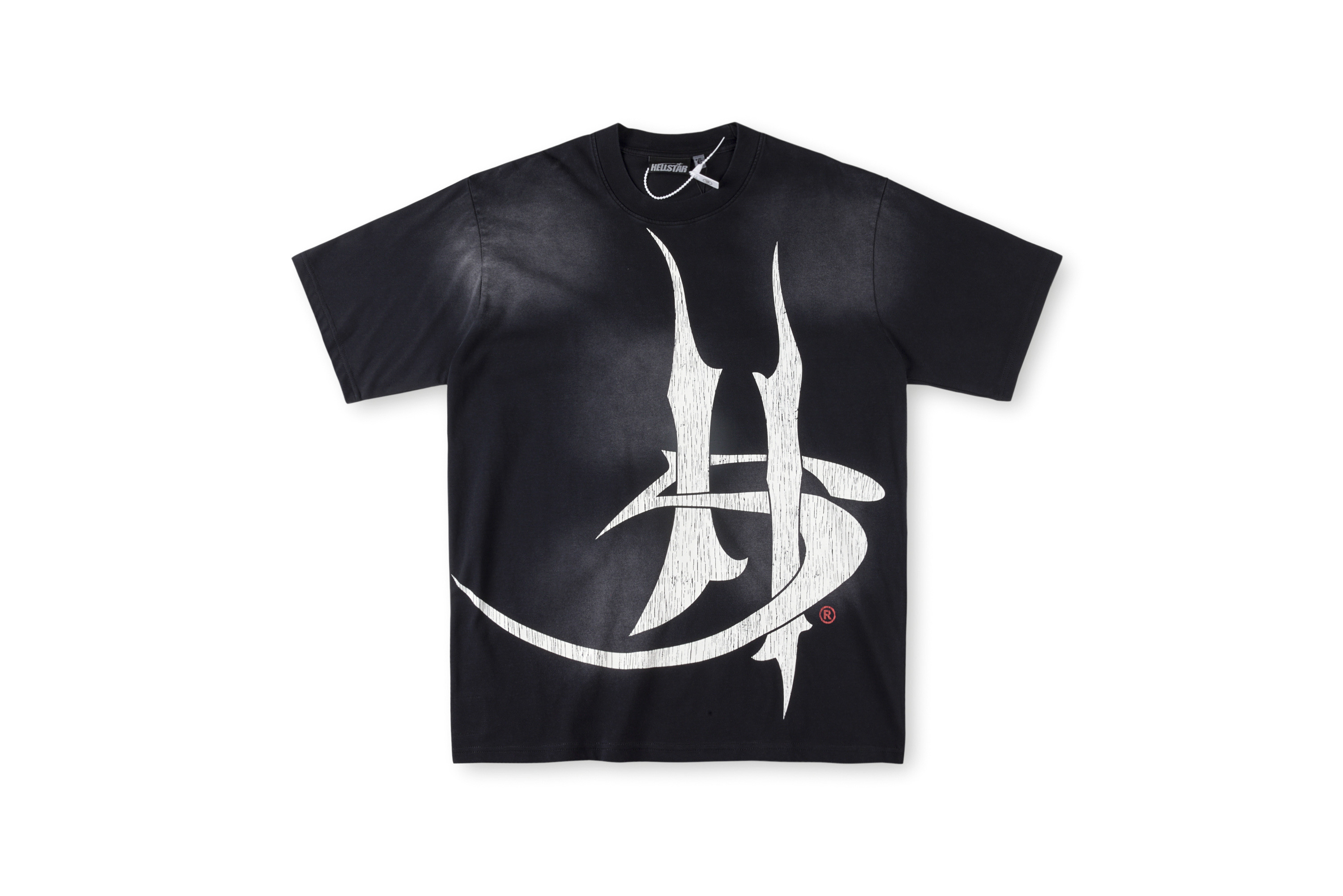 streetwear printed pure cotton short T-shirt