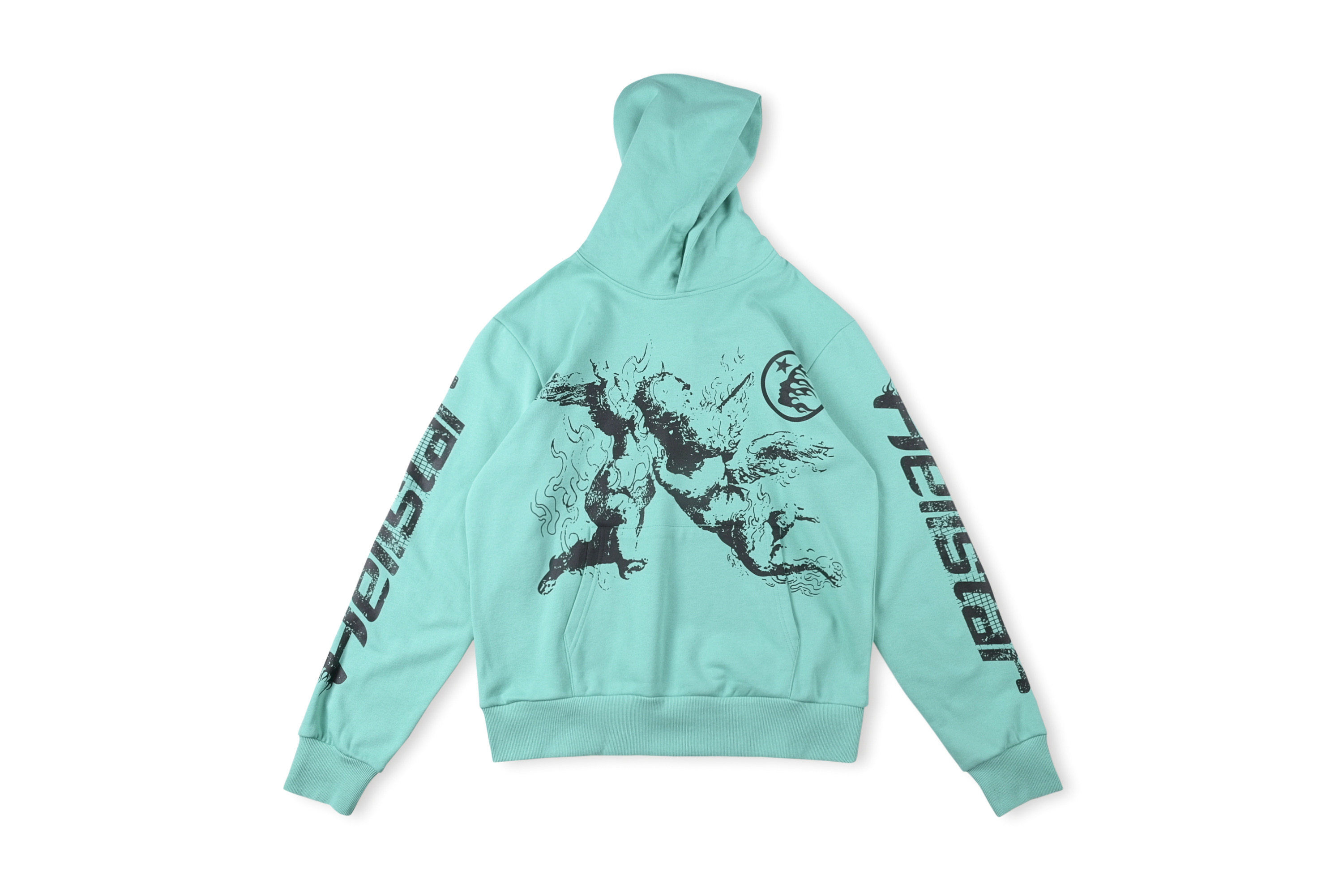 1:1 New arrival angel print high street trendy hoodie