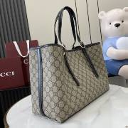 1:1 classic brown full logo bag