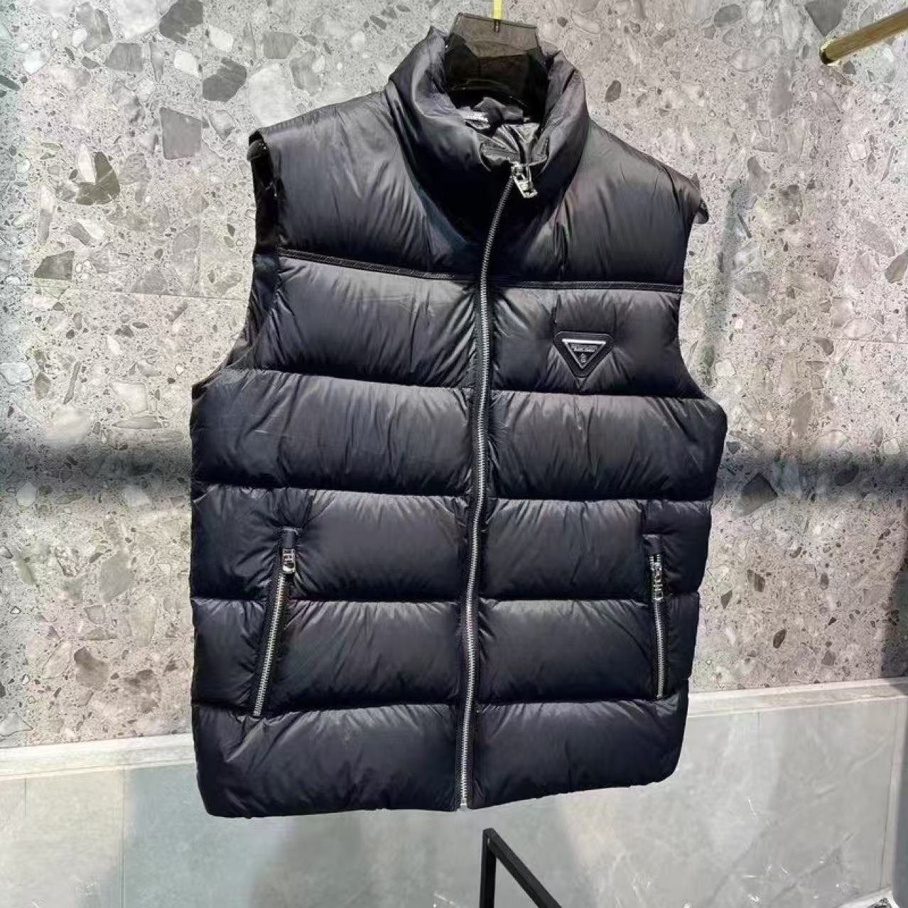 New arrival Pr@da dowm vest
