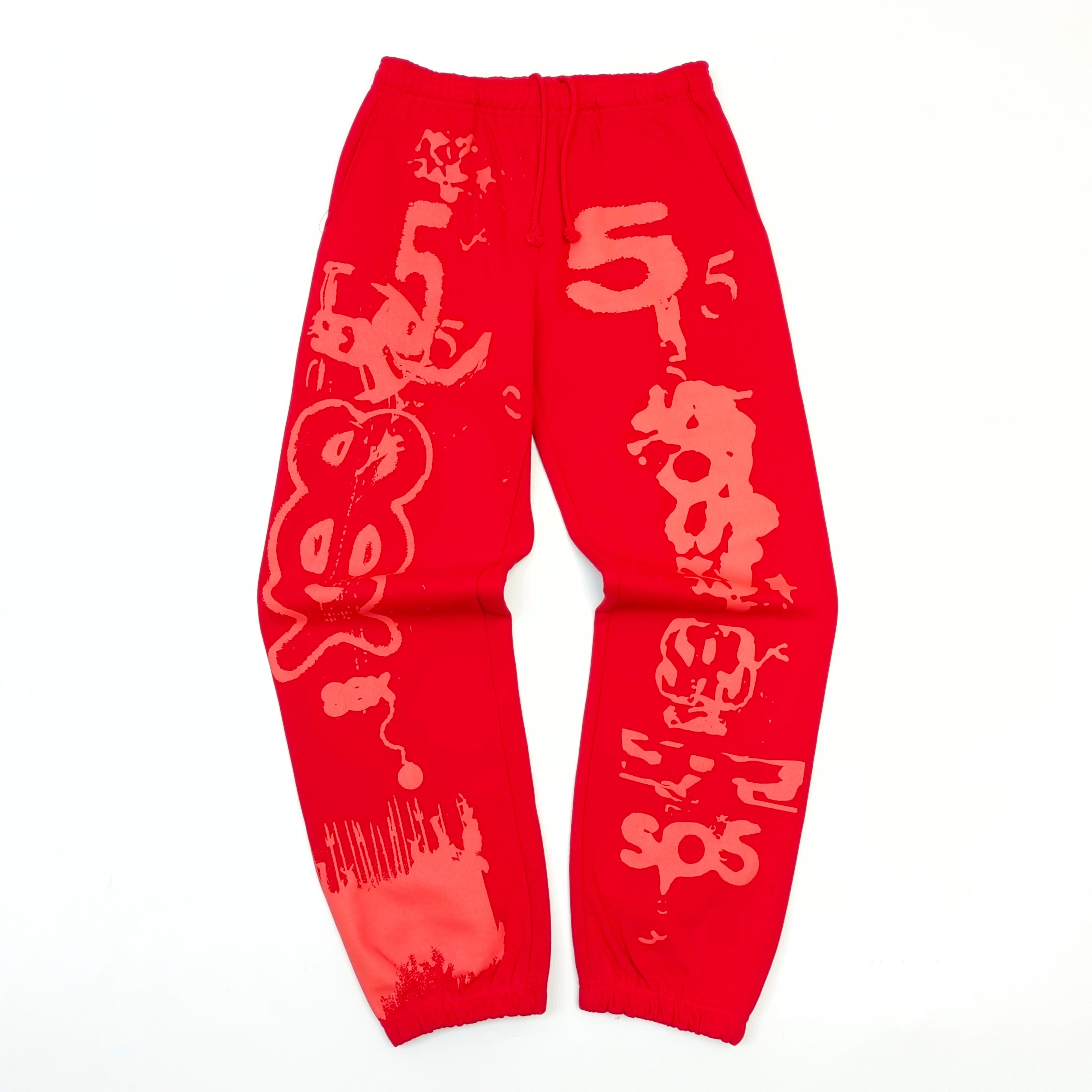 1: 1 Red Ray Red Pants