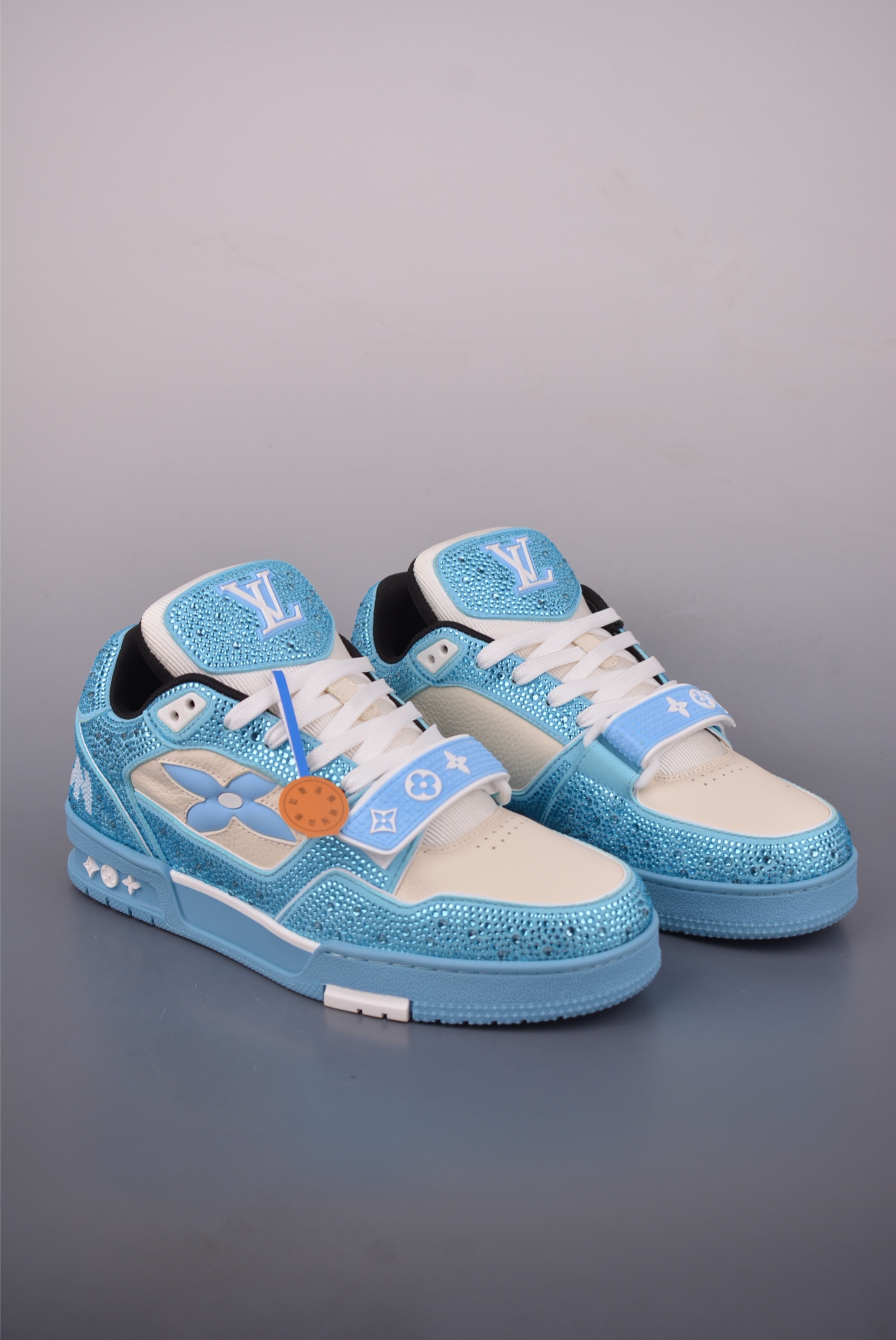 Velcro Diamond shoe collaboration low-top casual sneakers