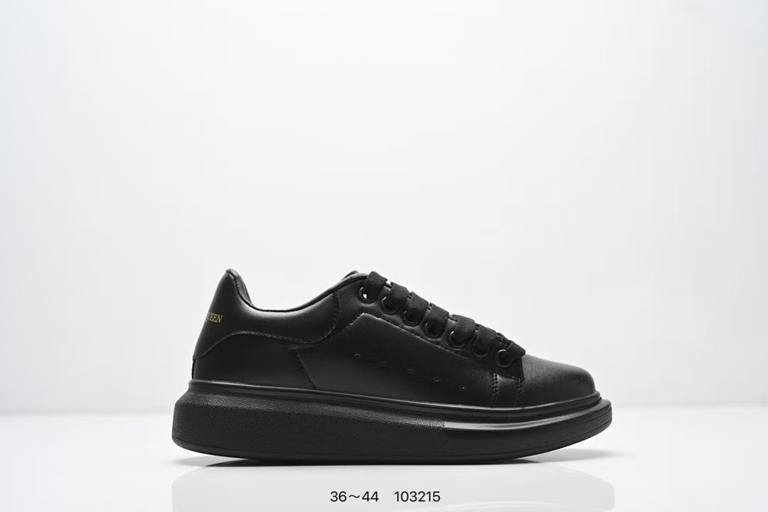 1:1 New arrival MQ all black sneakers