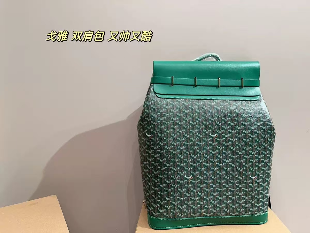 1:1 green full logo bag
