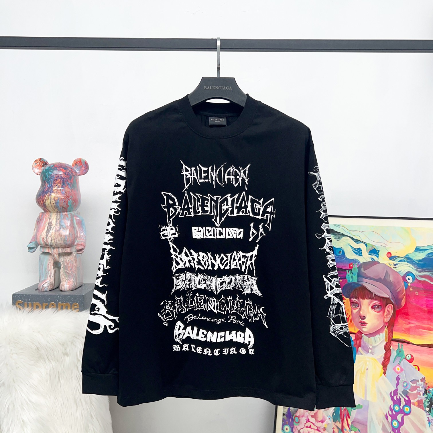New Year Limited Edition Direct Printing Long-Sleeved Shirt