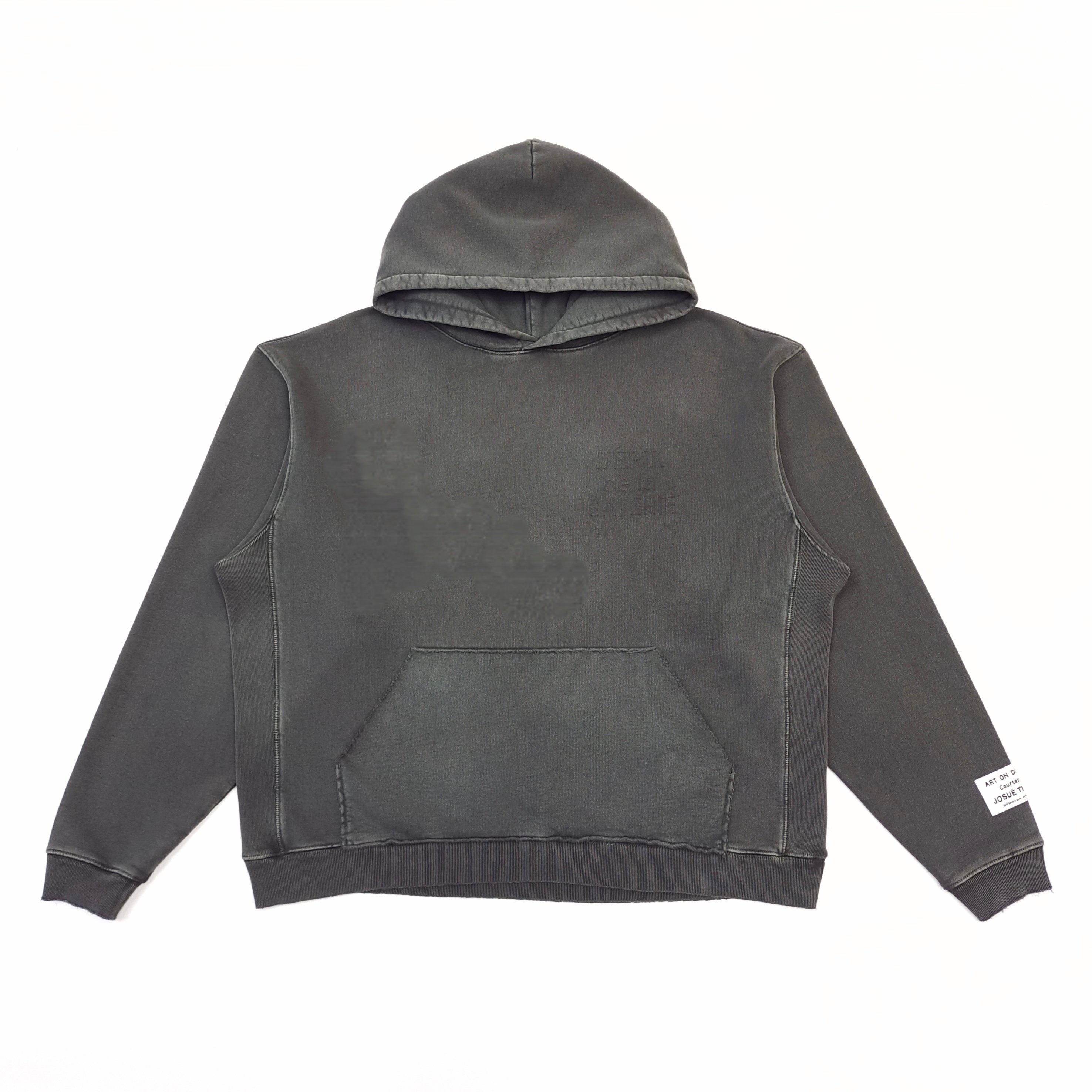 1:1 Three-dimensional French grayish-brown OS hoodie