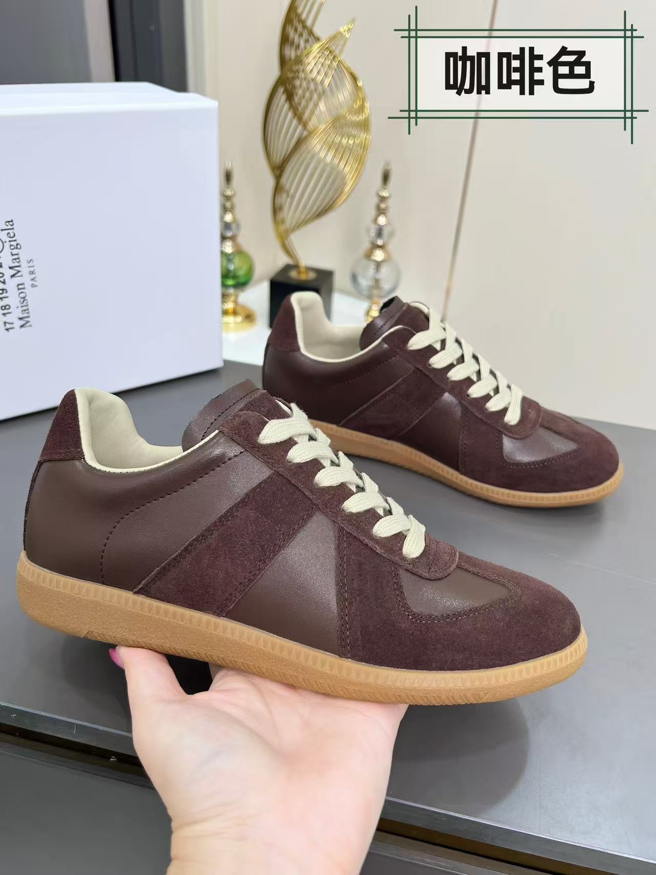 1:1 brown mg sneaker