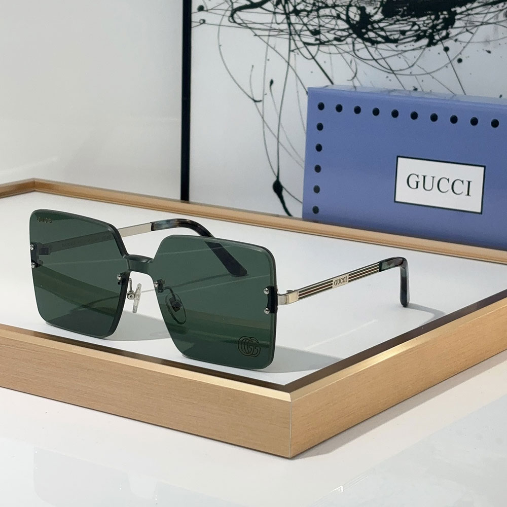 Gucci Stylish Frameless Design sunglasses Top quality