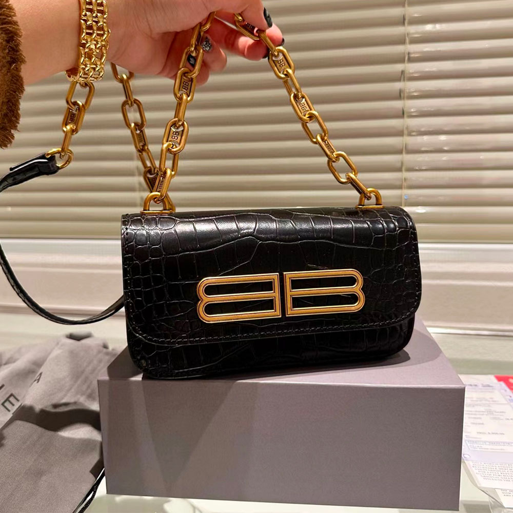 Balenciaga Calfskin Gossip Bag