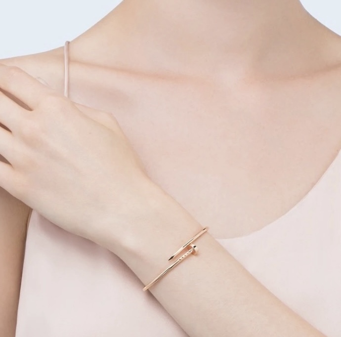 Cartier 3-color JUSTE UN CLOU bracelet Jewelry