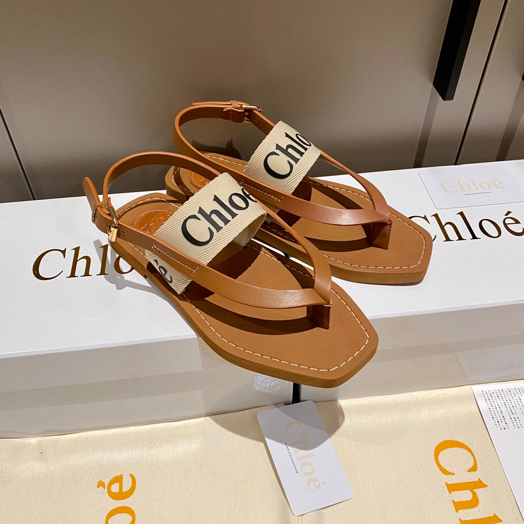 Chloe Logo Flip-flops Shoes Sandal