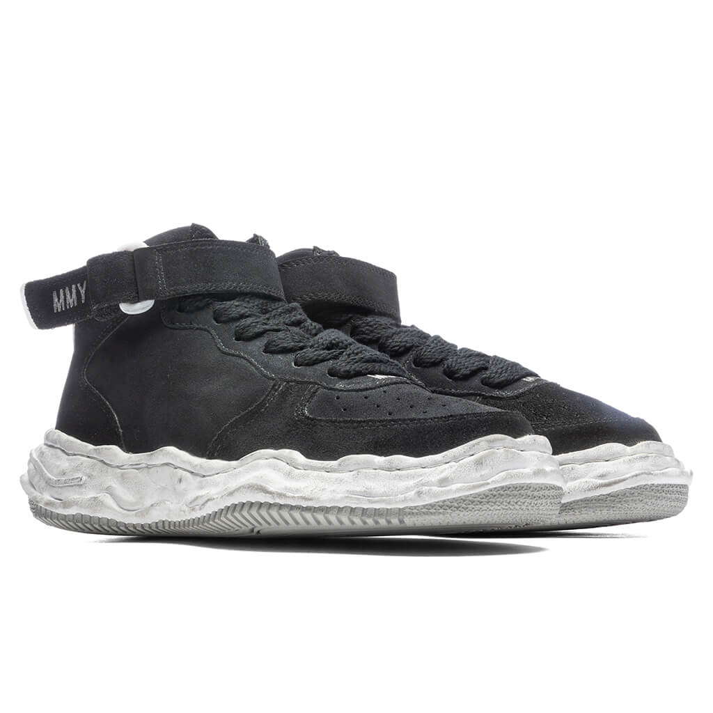 MIHARA YASUHIRO Wayne Brushed Suede High - Black
