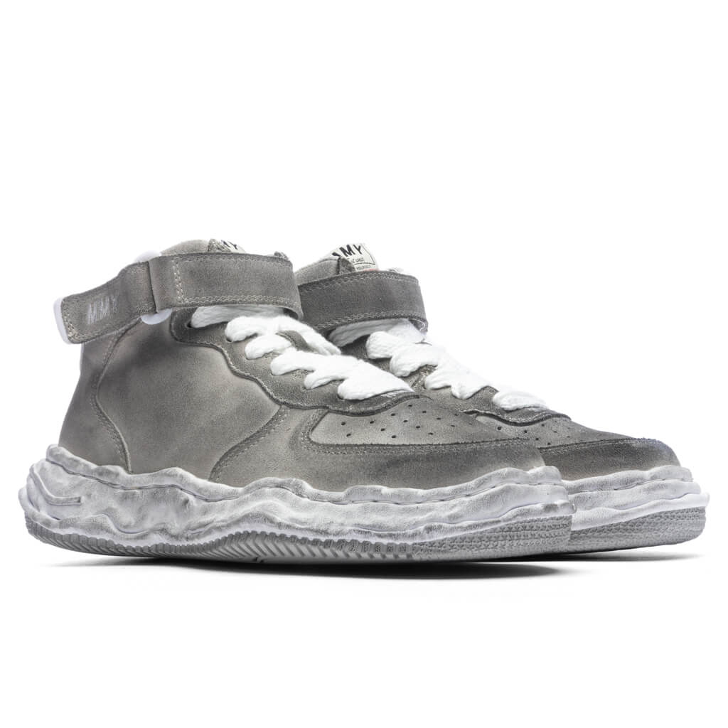MIHARA YASUHIRO Wayne Brushed Suede High - White