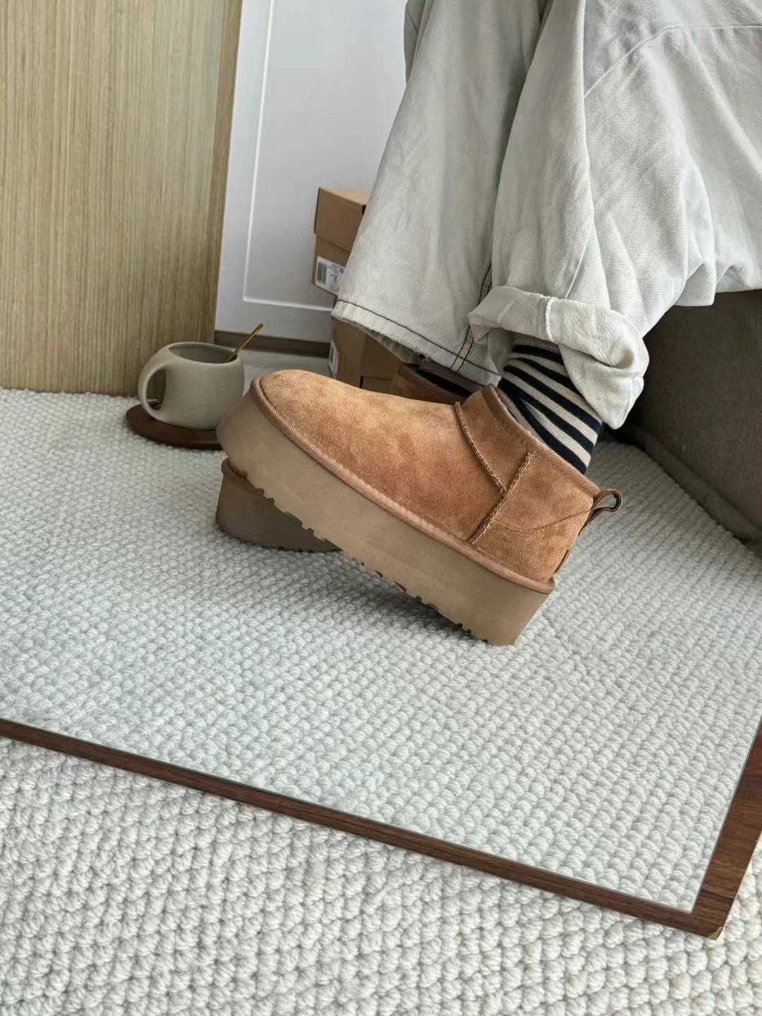 UGG Mini Classic Ankle Boots
